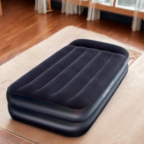 Надувне ліжко-матрац Pillow Rest Intex 191×99×42 см з насосом – зручність і підтримка