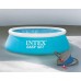 Купити надувний басейн Intex 28101 з ножним насосом – Easy Set 183×51 см