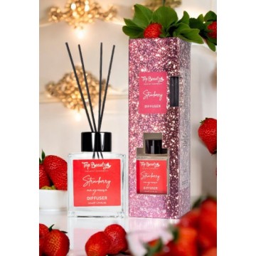 Аромадифузор для дому Top Beauty Strawberry 110 мл Полунична композиція