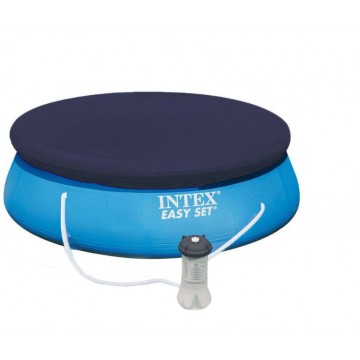 Надувний басейн Intex 28122 тент на басейн 305 та фільтр-насос (2006 л/год)