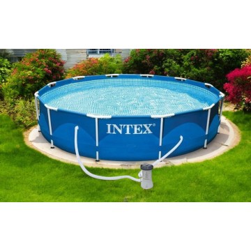 Каркасний басейн Intex 28212 з фільтром, 366 x 76 см (2 006 л / ч)