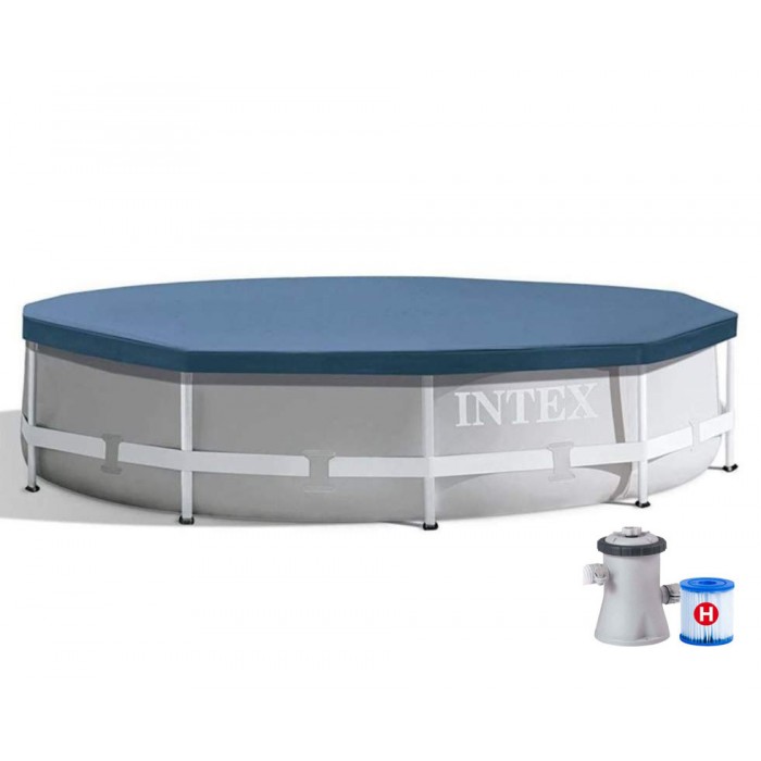 Купити басейн-каркасний Intex 26700 305×76 см з тентом і фільтр-насосом