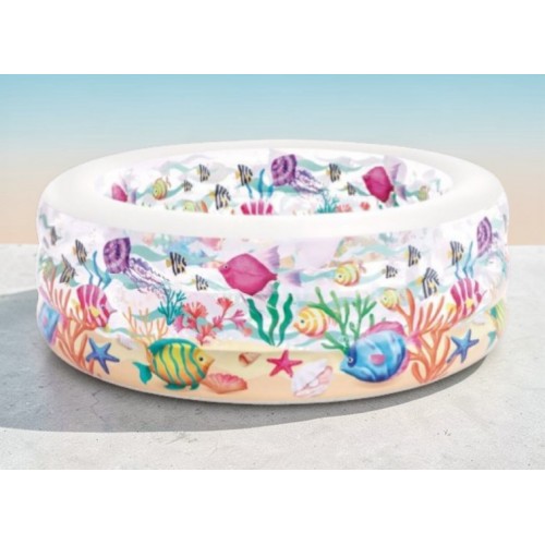 Купить детский надувной бассейн Intex 58480 “Аквариум” 152×56 см