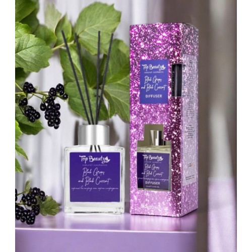 Дифузор парфумований для дому Чорний виноград та Чорна смородина Top Beauty Black grapes and Black Currat