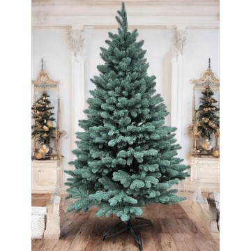 Новорічна ялинка штучна лита Смерека пласт Elit 190 см Блакитна Elit tree (blue)