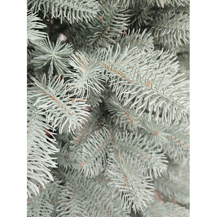 Новорічна ялинка штучна лита Смерека пласт Elit 190 см Блакитна Elit tree (blue)