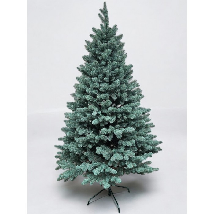 Новорічна ялинка штучна лита Смерека пласт Elit 190 см Блакитна Elit tree (blue)