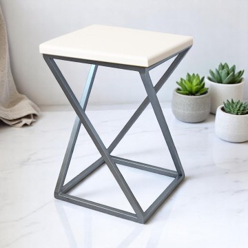Універсальна підставка лофт Marble White