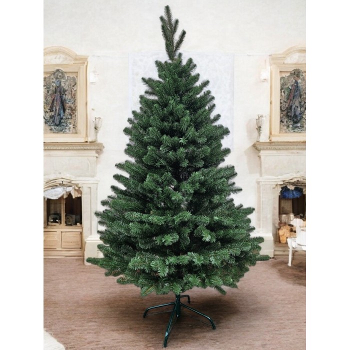 Новорічна ялинка штучна лита Смерека пласт Elit 210 см Зелена Elit tree (green)