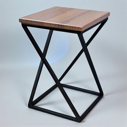 Табурет лофт «Marble» горіх