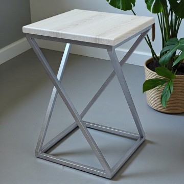 Подставка Marble лофт 45 см для цветов, декора, вазонов