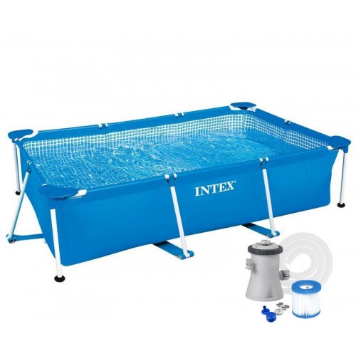 Купити каркасний басейн Intex 28270 220×150×60 см з фільтрувальним насосом