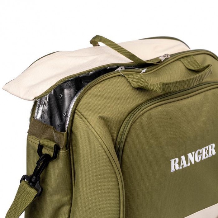 Термосумка з набором посуду для пікніка на 4 персони Ranger Meadow (Арт. RA 9910)
