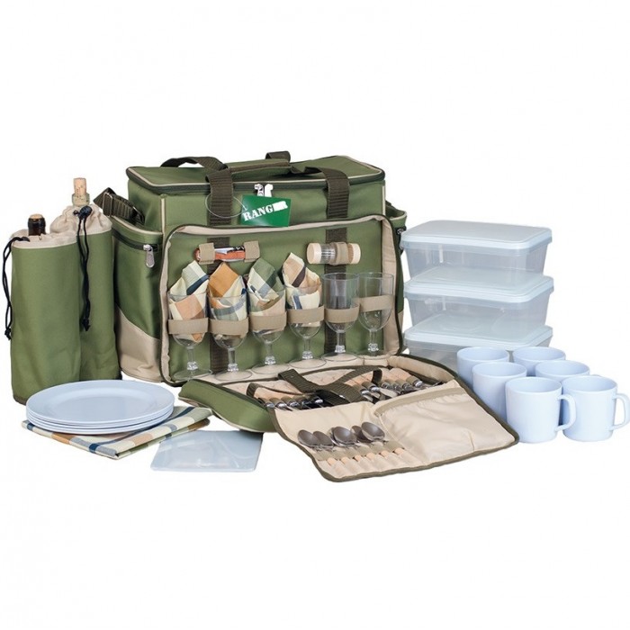 Набір посуду для пікніка на 6 персон Ranger Rhamper Lux НВ6-520 (RA 9902)