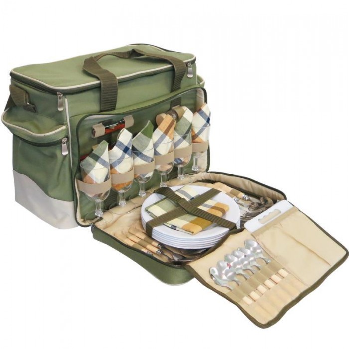 Набір посуду для пікніка на 6 персон Ranger Rhamper Lux НВ6-520 (RA 9902)