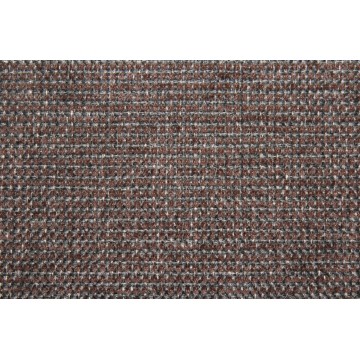 Табурет з м’яким сидінням лофт Marble 45 см хром/коричневий