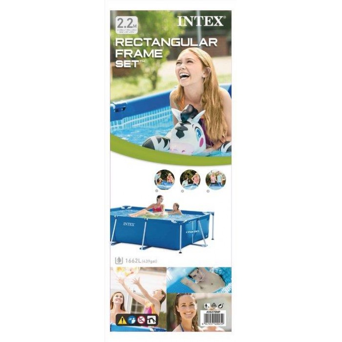 Купити каркасний басейн Intex 28270 (220×150×60 см, 1662 л)