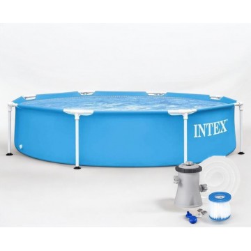 Каркасний басейн Intex 28205 з фільтром насосом 28604 2 006 л/ч