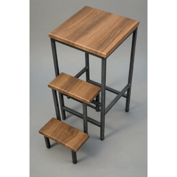 Стілець-стрем’янка Лофт 65 см Minos Наша Ковка