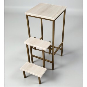 Стул стремянка трансформер Minos бронза/аляска