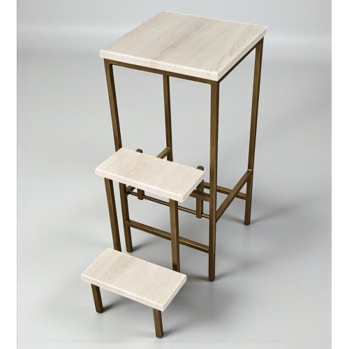 Стул стремянка трансформер Minos бронза/аляска