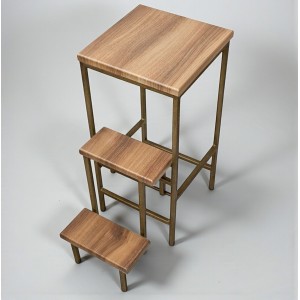 Табурет Лофт трансформер стремянка Minos Наша Ковка