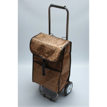 Візок господарський розкладний з сумкою на металевих колесах кравчучка