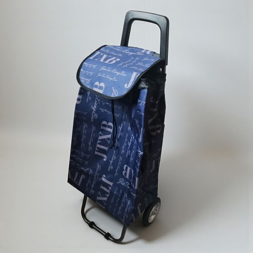 Візок для покупок складний з сумкою на металевих колесах кравчучка