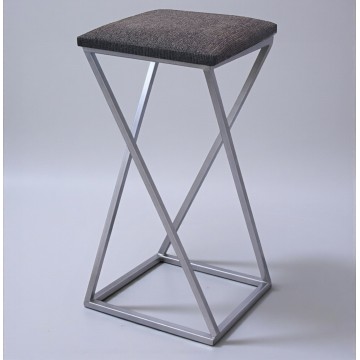 Барний табурет лофт з м’яким сидінням для кухні, бару та кафе