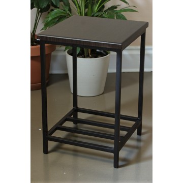 Подставка напольная на 1 вазон Лофт Мирамис черный/венге